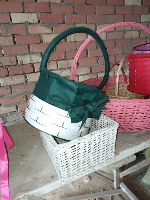 Красивые корзинки для цветов.
