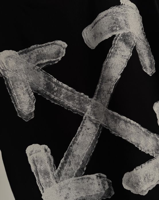 Tricou Off-White Arrow Negru/Alb