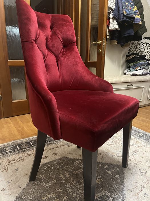 Стул, кресло, красный