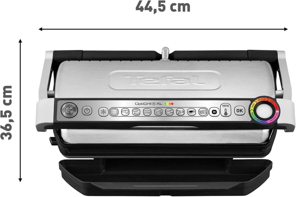 Нов 2г Гаранция Контактен Грил Скара Tefal Optigrill+ XL GC722D16