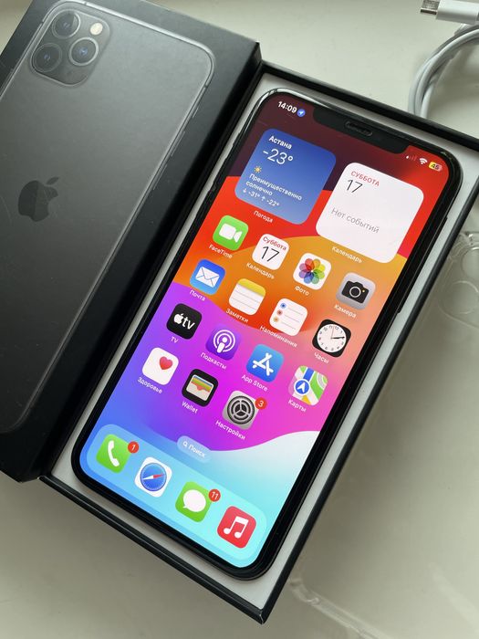 iPhone 11 Pro Max 64gb 75% Полный комплект!