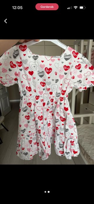 Два платья из хлопка 116 см