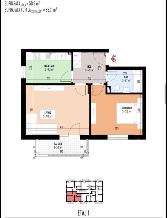 Apartamente 2 camere noi - Prețuri de la 67.700€ - Bragadiru