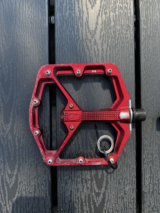 Pedale Crankbrothers Stamp 7 Large Roșii