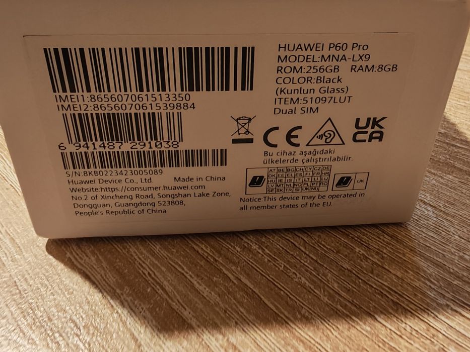 Vând Huawei P60 Pro 8 GB / 256 GB