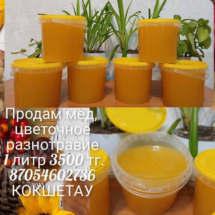 Мёд цветочное разнотравие