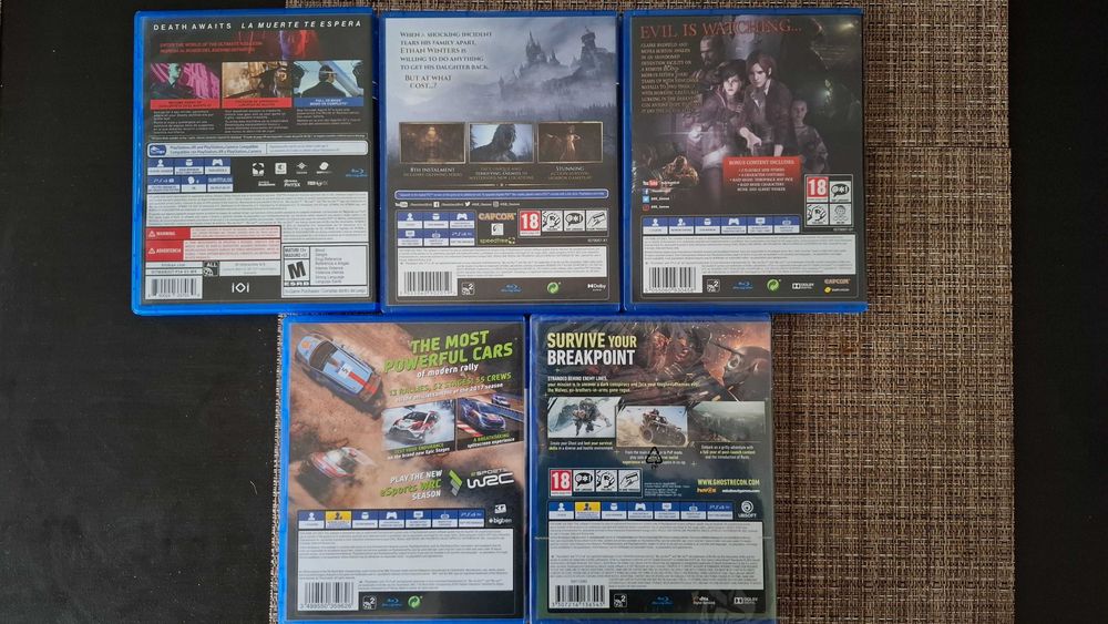 Продавам игри за PS4