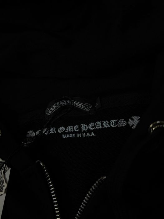 Chrome Hearts zip hoodie