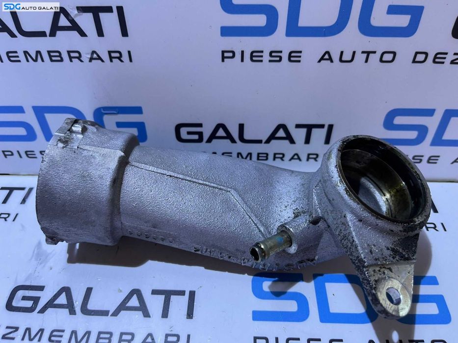 Tub Tubulatura Conducta Teava Ghidaj Admisie Aer Turbo Turbina Turbosuflanta Volkswagen Golf 4 1.8 T AUM AUQ 1998 - 2006 Cod 06A133607F