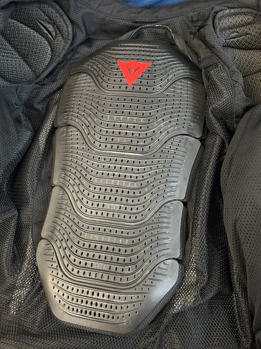 Geacă moto Dainese vară ventilată, protecții + protecție spate, mărimea 52
