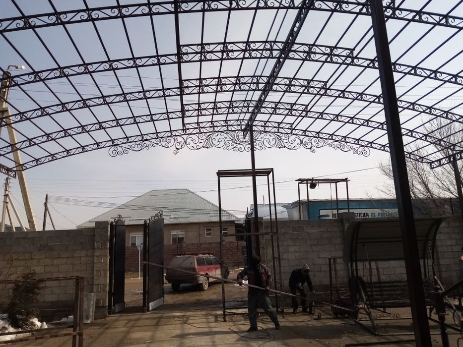 Навесы арки в широком ассортименте.