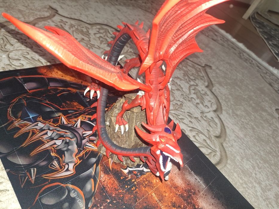 Yu Gi Oh Фигурка! Slifer the Sky Dragon &Speedroid Deck!