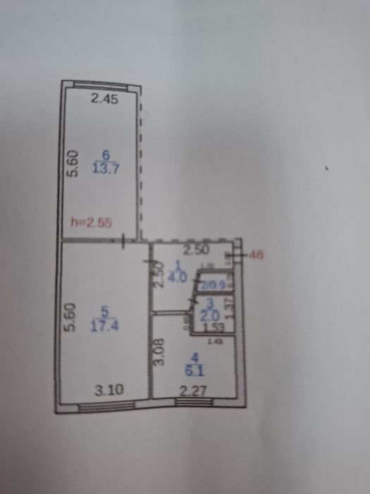 Продаю двухкомнатную квартиру