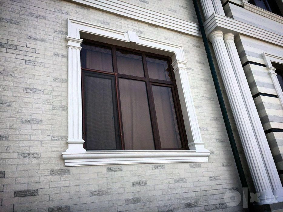 Пенопласт, Penoplastdan arzon sifatli tyagalar va karnizlar