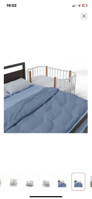 Детская кроватка-манеж-трансформер.