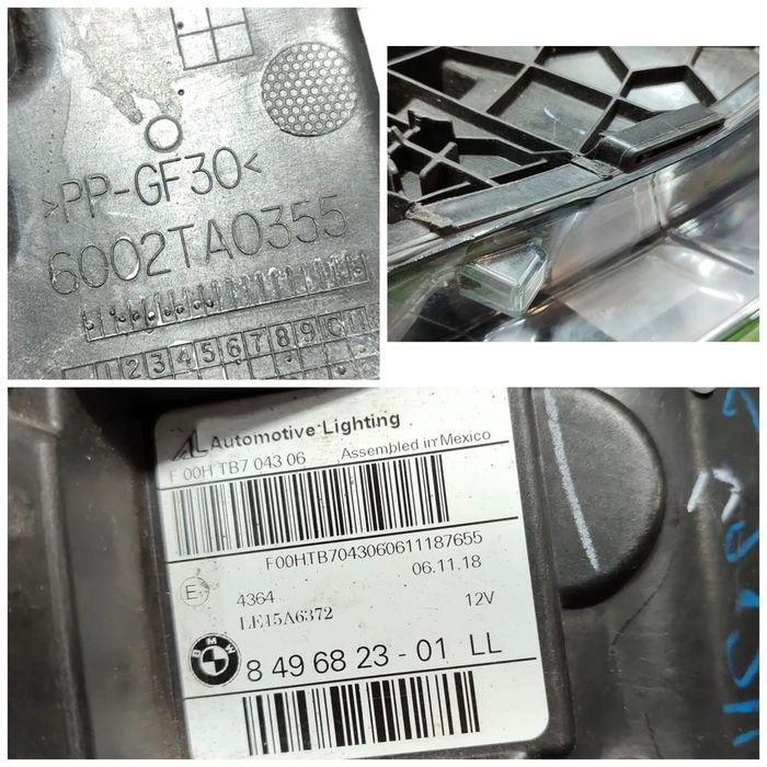 FAR STANGA FULL LED BMW X3 G01 / X4 G02 / SUV / SAV / COD OEM 6002TA0355 / 8496823 / 8496823 -01 2017-2021 (4G2)