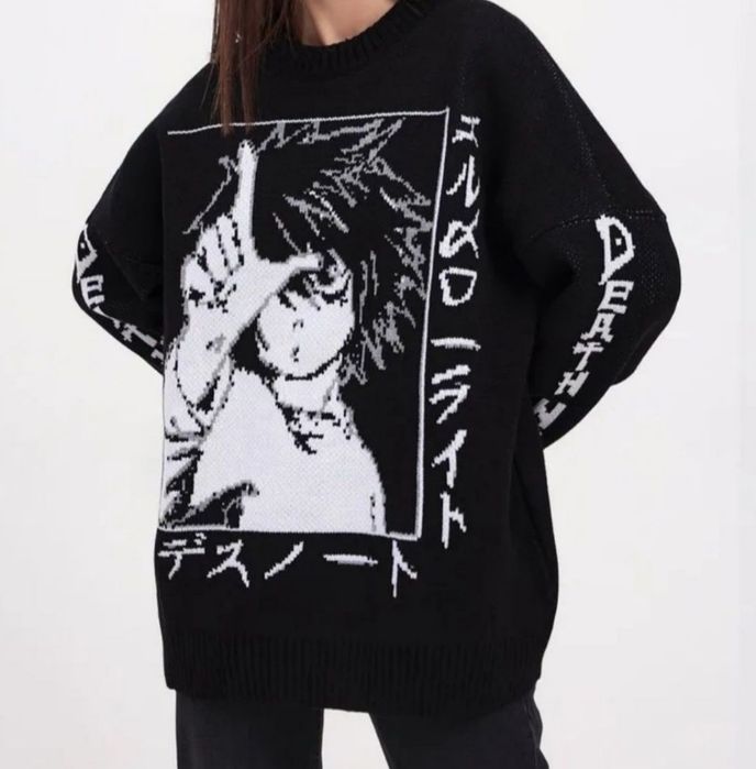 Тёплый свитер тетрадь смерти