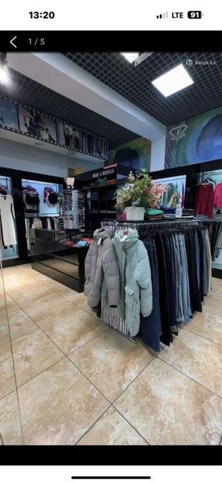 Торговое оборудование для одежды б/у