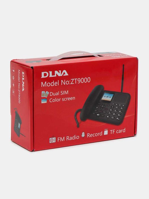 Телефон с двумя SIM-картами DLNA ZT9000 GSM,