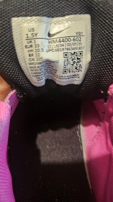 Adidasi NIKE fete măsura 33