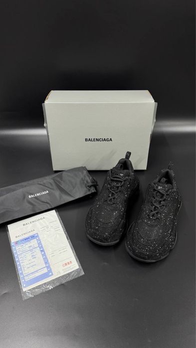 Balenciaga Triple S “Swаrovski” черен