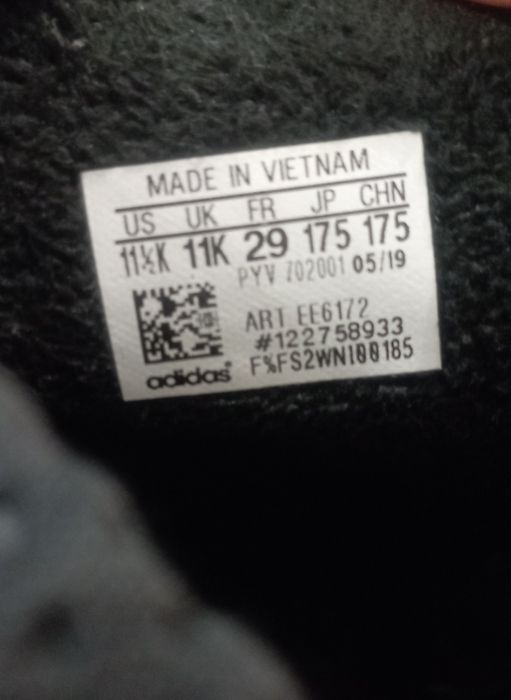 Детски ботушки апрески Adidas - 29 номер