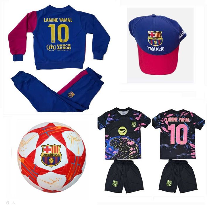 Пълна Екипировка Роналдо, Мбапе, Ямал, Меси, Реал Мадрид, Барселона