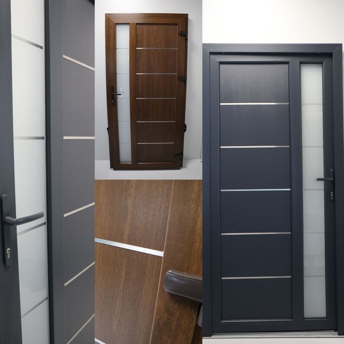 Usa de exterior pentru intrare casa disponibil pe stoc