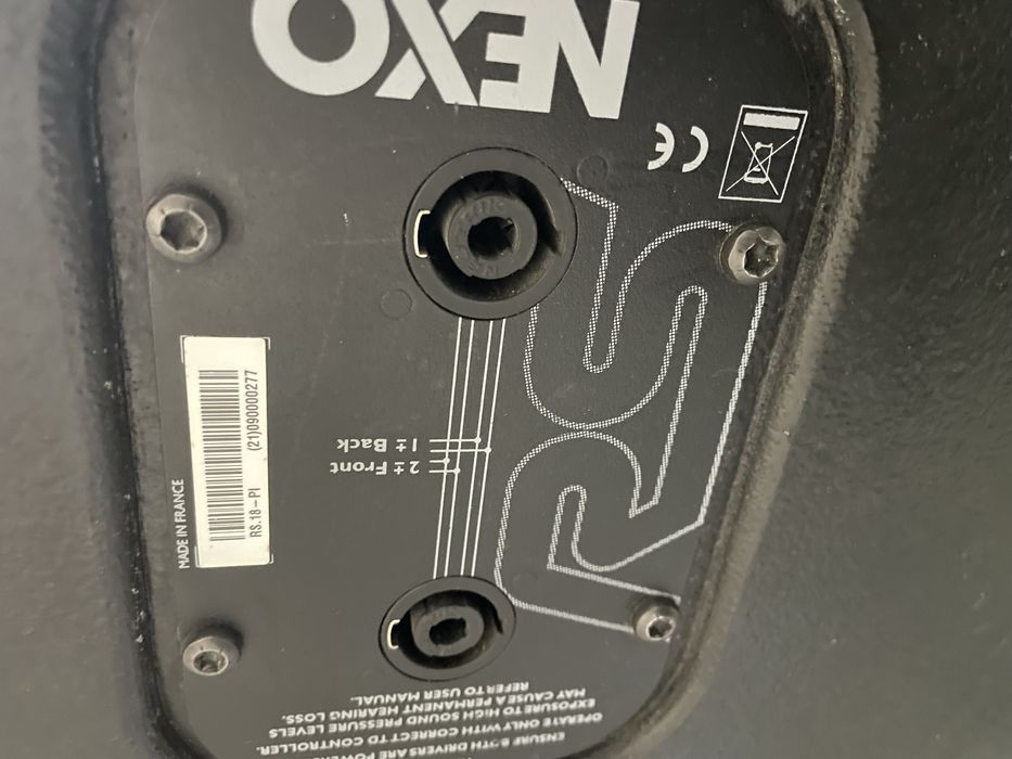 Nexo Geo S1230 S 1230 RS 18 RS18 NX 4X4 L acoustics Dynacord KV 2