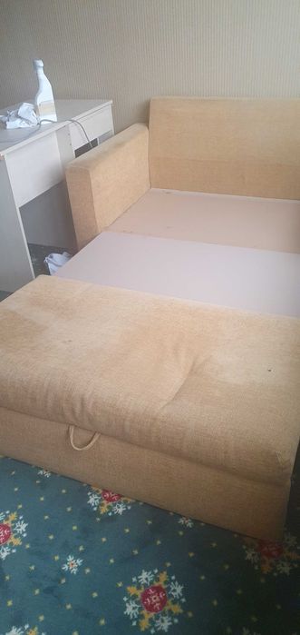 Двоен диван с разтегателен механизъм