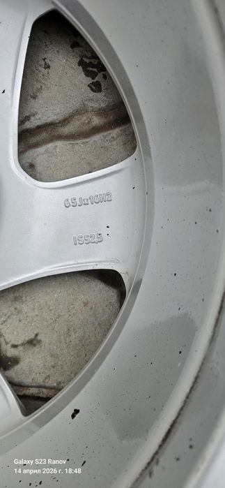 Джанти 16" 5x108x63,4   Volvo. 
Без крив
