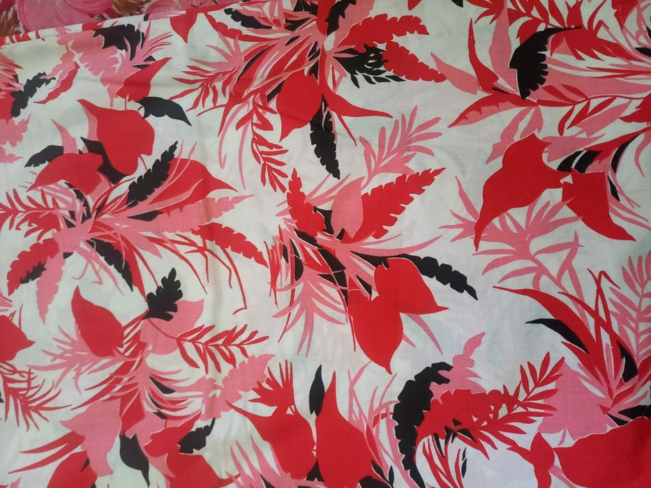 Materiallar satin va chit (paxtali)