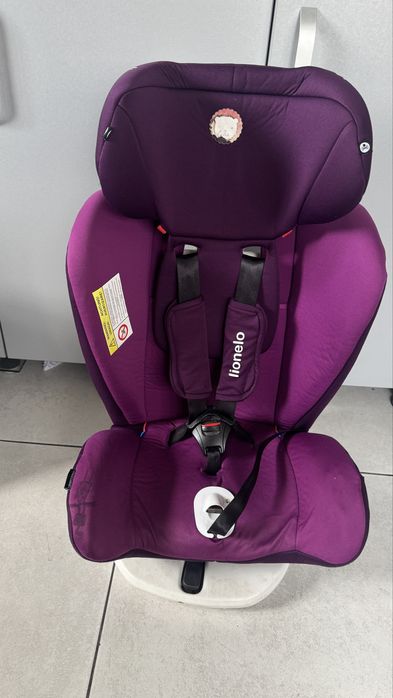 Scaun auto ISOFIX Lionelo Bastiaan, rotativ, 0-36 kg, Violet