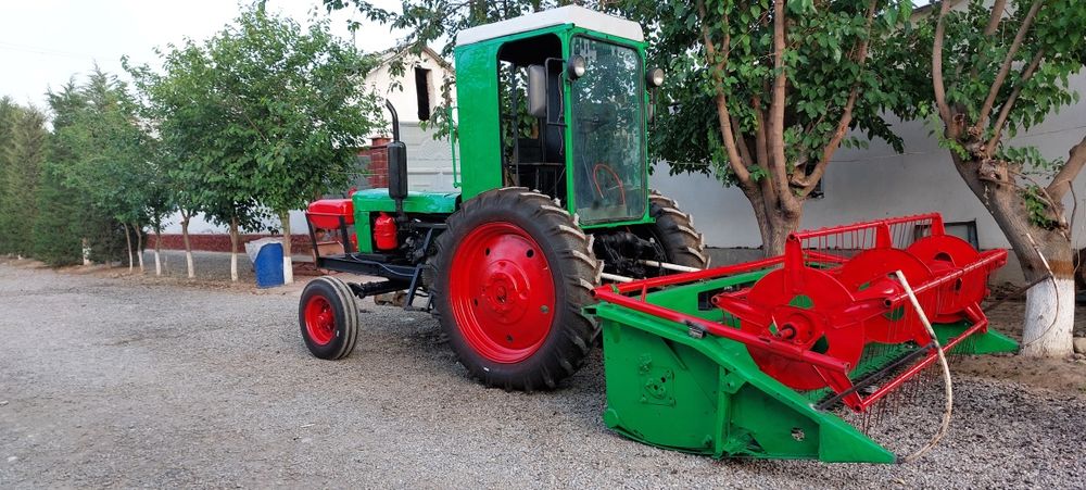 Traktor  oʼt oʼradigon jatka T28ga terilgan