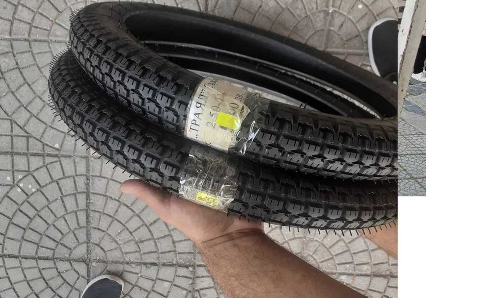 Нови гуми 2.50х18, 2.75х18, 3.00х18 3.25х18, 3.50х18, 3.00х12,