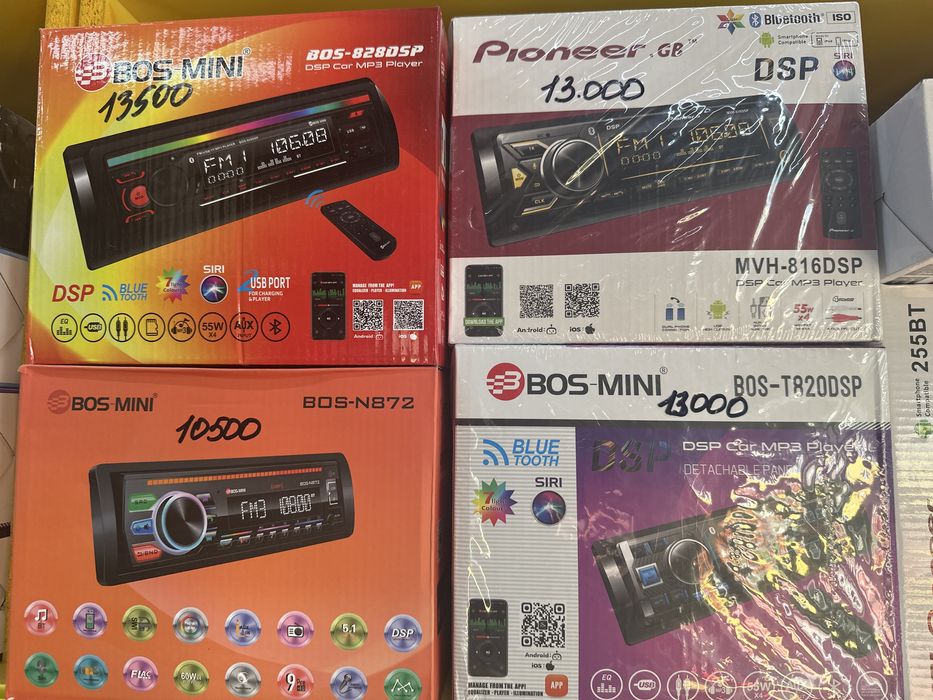 Автомагнитолы в наличии