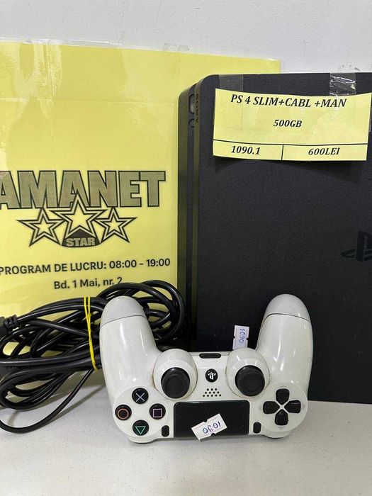PS4 Slim + cabluri + maneta (CTG)