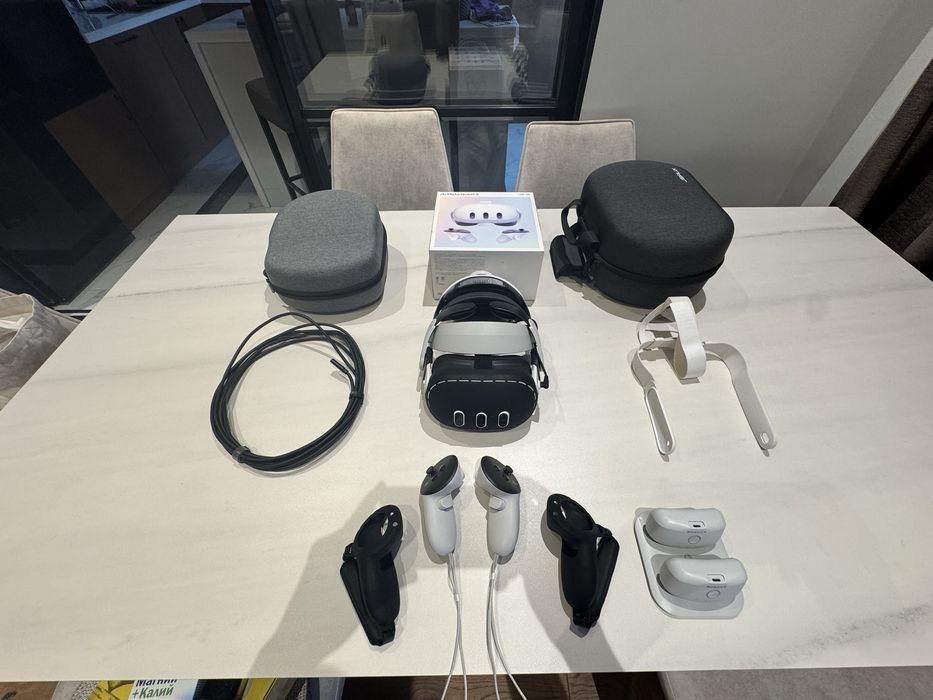 META QUEST 3 + все для комфортного пользования