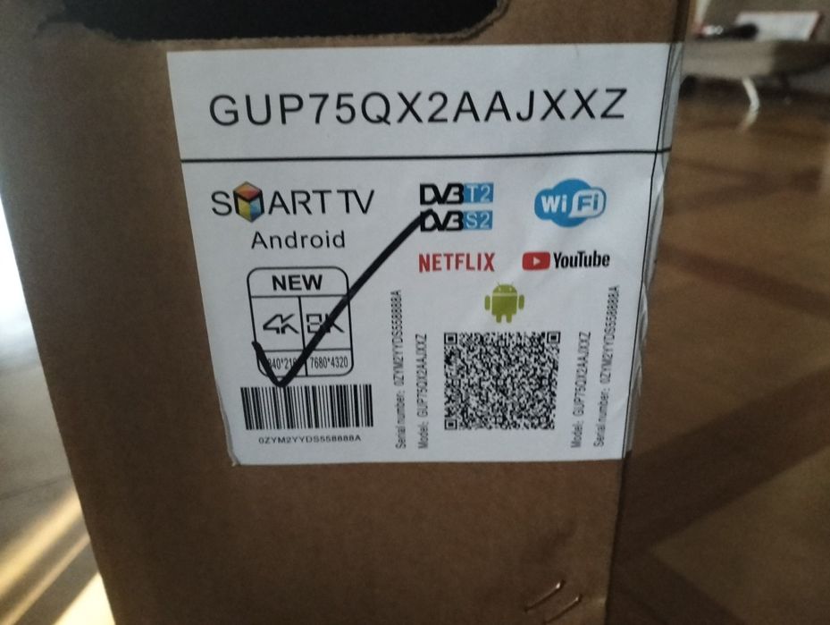 Телевизор Samsung OLED 191 см