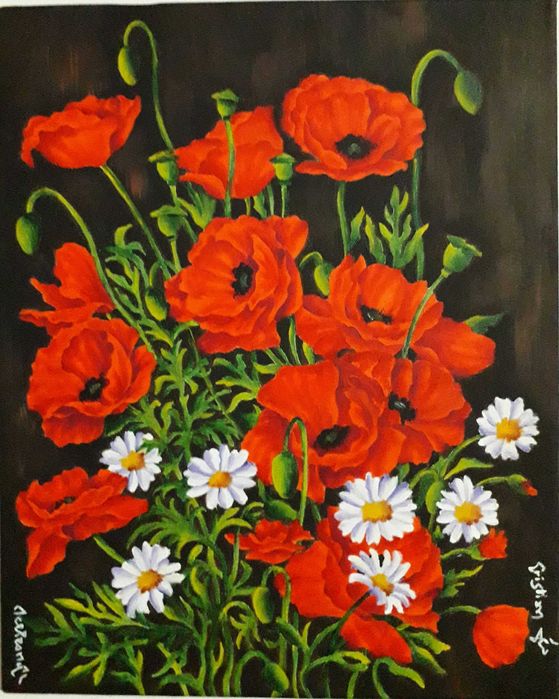 Tablouri handmade, panza pe sasiu, 50/40 si 70/50 (III)