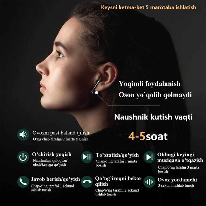 Bluetooth naushnik  наушники