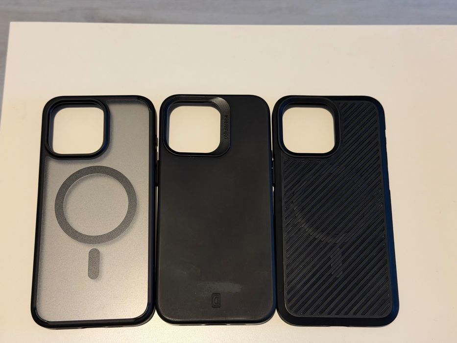 Set 3 huse iPhone 15 pro Max