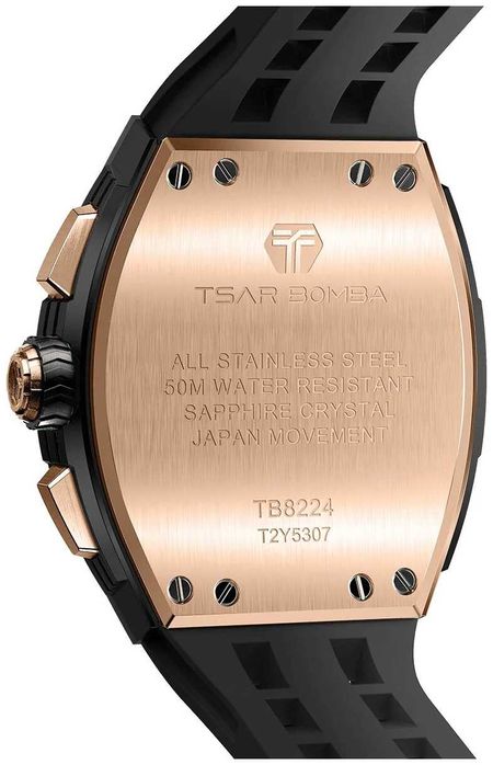 Нов часовник TSAR BOMBA Gold Legacy GTGB82Q24 - гаранция