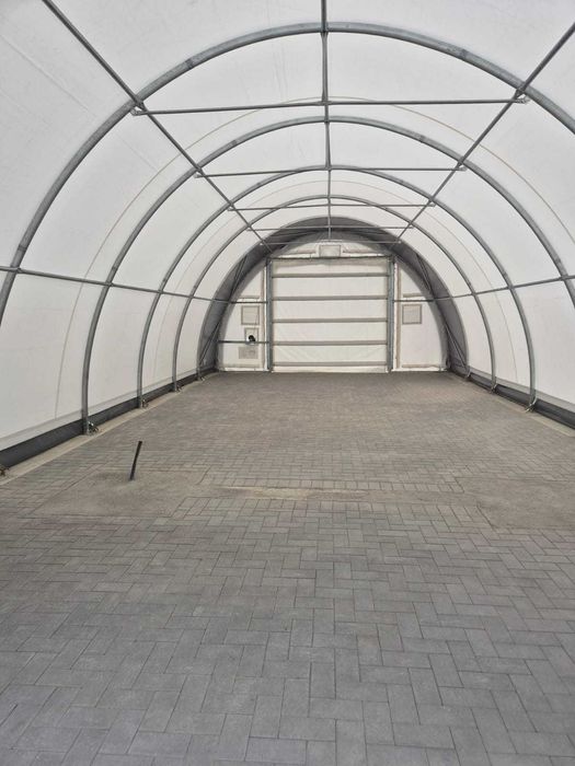 Cort depozitare semirotund, cort industrial