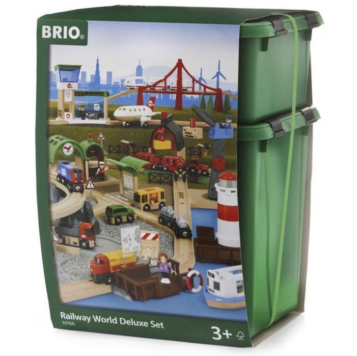 Дървен комплект Brio Railway World  Deluxe Set