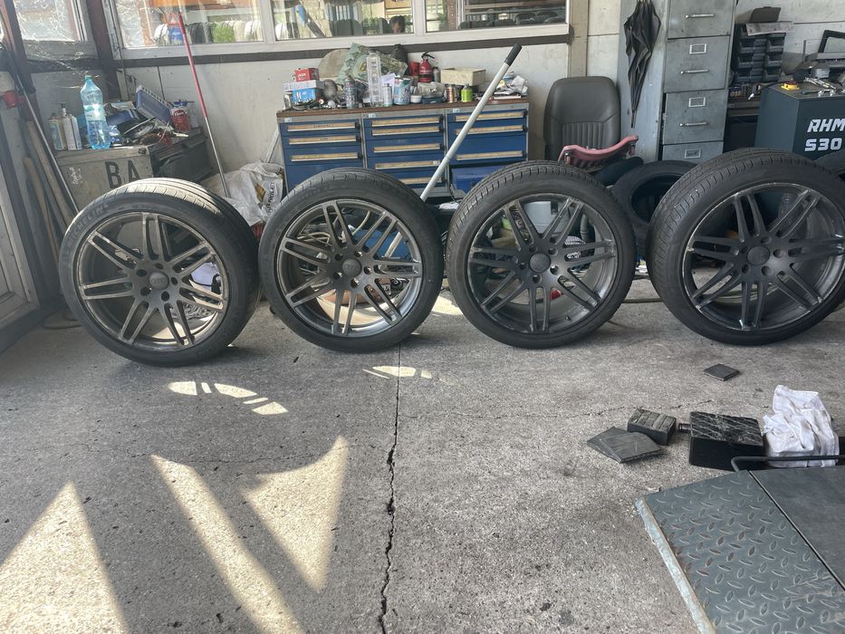 Jante+Anvelope 295/35/21 Q7/Touareg/Porsche 5x130