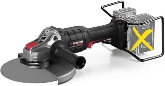 Нов Акумулаторен Ъглошлайф Parkside 40V.230mm. Германия