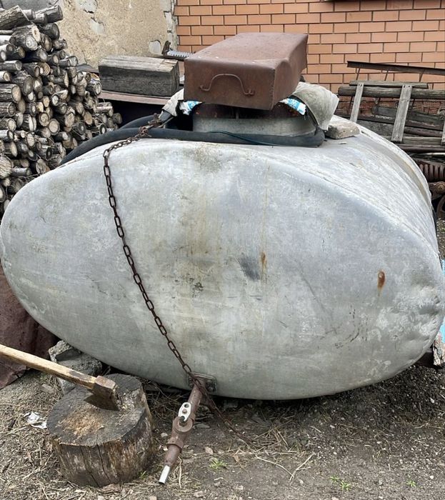 Продам алюминевую бочку