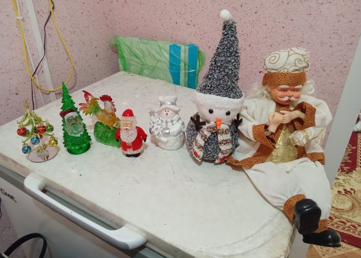 Новогодный украшение настольный