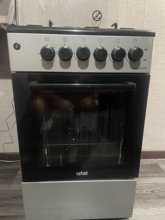 Электро газовая плита